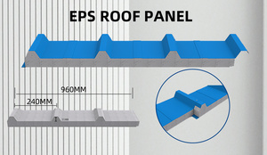 Paneles Sándwich Ignífugos <span class=keywords><strong>de</strong></span> EPS <span class=keywords><strong>de</strong></span> 100 mm para Construcción <span class=keywords><strong>de</strong></span> Techos, Nuevo Material <span class=keywords><strong>de</strong></span> Construcción, Bloques <span class=keywords><strong>de</strong></span> <span class=keywords><strong>Pared</strong></span> Divisoria <span class=keywords><strong>de</strong></span> Espuma - Product Image 4