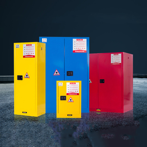 100% Stalen Brandwerende Veiligheid Opbergkast Brandbare Veiligheid Kast Voor 22 Liter Chemische Lab Gebruik - Product Image 5