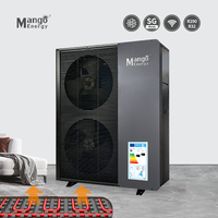 Pompe à chaleur air-eau R 290 10 HP DC inverter pour chauffer le refroidissement et l'eau chaude avec Wifi