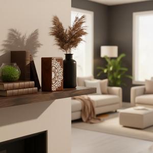 Premium Solid Wood Cremation Urn <b>Box</b> with Elegant Floral Carving <b>Memorial</b> Ashes Urn for Adults Uses By Exporters - Product Image 4