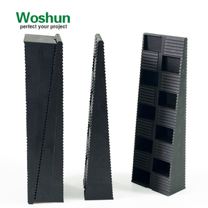 Cuña de cuña compuesta de varios tamaños Woshun, cuñas de cuña de plástico, Material de construcción, empacadores de acristalamiento, Espaciadores, empacador de ventana de plástico - Product Image 4
