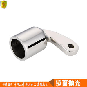 Cache-tuyau coulissant spécial en acier inoxydable 22 mm pour pare-soleil/parasol, fixation marine, joint de tuyau pour bateau rapide - Product Image 5