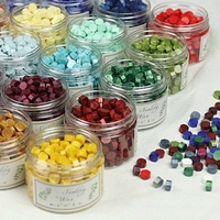 Sceau pour cachet de cire à faire soi-même, perles pour sceau, pour cacheter une enveloppe, idéal pour cadeaux de mariage, 200 pièces