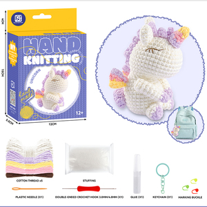 <span class=keywords><strong>Kit</strong></span> de Ganchillo AiJH para Manualidades, Juguetes Educativos de Costura, <span class=keywords><strong>Kit</strong></span> de Ganchillo al por Mayor para Principiantes, Set de Juguetes de Punto para Iniciantes - Product Image 5