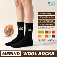 Damen Mittellange Winter Herbst Wolle Socken Dicke Chenille Boden Socken Anpassbares Logo Design Körper manschette Warmes Plüsch Fleece