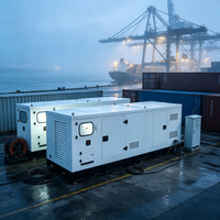 Générateur diesel portable durable 12 kW pour éclairage de cabane de trappeur isolée et charge de perceuse