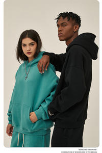 Sudadera de Invierno AR2518 High Street, 350GSM, Felpa Gruesa, 52% Algodón, 48% Poliéster, Logotipo Personalizado Bordado, Talla Grande, Antiencogimiento - Product Image 2