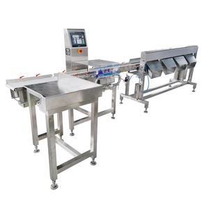 Pèseur numérique à prix d'usine avec convoyeur, balance à bande transporteuse, machine de tri automatique OEM/ODM personnalisée pour huîtres et poissons - Product Image 2