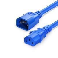 สายไฟ IEC เชื่อมต่อ C13กับ C14ล็อคสาย16A สายพีวีซีสำหรับอุปกรณ์คอมพิวเตอร์ - Product Image 2