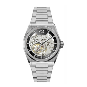 Gran oferta, reloj mecánico de esqueleto automático de acero inoxidable de 41mm para hombre, esfera de lujo de 18mm con diseño hueco, reserva de autopotencia - Product Image 2