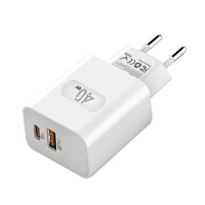 40W PD USB-<b>C</b> Fast Phone Charger for Iphone Android EU US <b>Type</b> <b>C</b> Wall Charger <b>Adapter</b> USB QC4.0 Multiport Travel Phone Chargers - Product Image 1