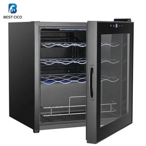 Cico Thiết kế di động mini máy nén rượu mát Touch-panel điều khiển rượu tủ lạnh JC-50 - Product Image 3