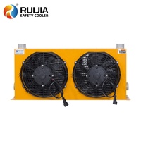 Radiador de Placas Aletadas para Grupo Electrógeno, Enfriador de Aceite Hidráulico de 100L, Intercambiador de Calor de Aire de Aluminio, Condensador de Aire Acondicionado