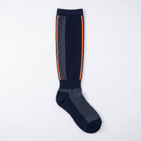 Chaussettes de hockey sur glace personnalisées avec logo, tricotées, rembourrées, protection des genoux, compression respirante, chaussettes d'équipe de hockey OEM ODM