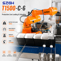 Nouveau design SZGH-T1500-C-6 Robot industriel Portée 1500 mm Charge utile 10 kg Bras robotique industriel Bras de robot de soudage et de polissage