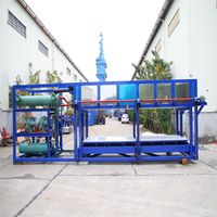 Machine à fabriquer des blocs de glace Robin Nice Price 10 tonnes, refroidissement par eau industriel, compresseur haute puissance pour usine de fabrication