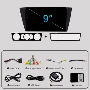 Autoradio GPS Android per BMW <span class=keywords><strong>Serie</strong></span> 3 E90 E91 E92 E93, Lettore Multimediale Video, Navigatore GPS, Lettore DVD 2 Din - Product Image 2