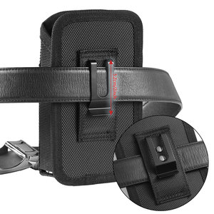 カスタムオックスフォードスキャナーホルスターゼブラTC77 TC70 TC75x TC75 TC7Ox TC70 TC72 TC77 M60 MC67キャリーポーチクリップ & ベルトループ付き - Product Image 4