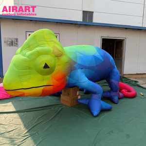 Camaleón Inflable con Temática Animal, Camaleón Inflable para Decoración <span class=keywords><strong>de</strong></span> Exteriores - Product Image 1