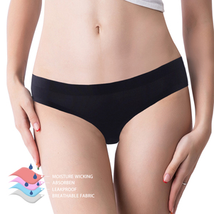 Culottes post-partum de haute qualité pour femmes, culottes de règles anti-fuites, sous-vêtements de protection pour les règles, femmes adultes - Product Image 2