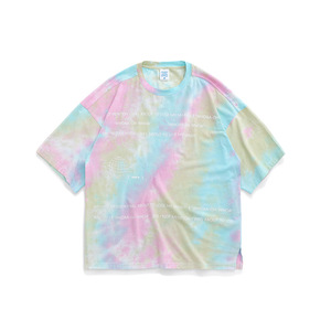 Di alta qualità T-Shirt T-Shirt Oversize stile uomo Unisex Logo personalizzato Oversize T-Shirt Tye T-Shirt da uomo 2021 - Product Image 4