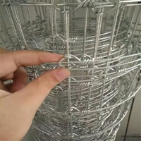 Grillage tissé galvanisé pour clôture de cerfs, filet métallique pliable pour bétail, chevaux, moutons, ranch, anti-rouille