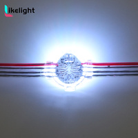 Tira de Luces LED Direccionables RGB WS2815 Ultra Pequeñas de 10 mm, Doble Alimentación DC12V, IP67, SMD5050, para Matrices 3D, Escenarios, Construcción, OEM