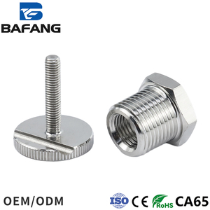 Nhà Máy Tùy Biến Vít Nut Bolt Máy Giặt Threaded Rod U-Bolt Hình Lục Giác Đầu Pan Đầu 304 316 Thép Không Gỉ - Product Image 4