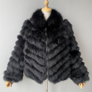 <span class=keywords><strong>Cappotto</strong></span> Invernale Reversibile <span class=keywords><strong>in</strong></span> <span class=keywords><strong>Pelliccia</strong></span> di Volpe per <span class=keywords><strong>Donna</strong></span>, Stile Casual Brasiliano, Doppio Lato, Tessuto Non Tessuto, Spesso e Morbido, <span class=keywords><strong>con</strong></span> Fodera <span class=keywords><strong>in</strong></span> Raso, Stile High Street - Product Image 1