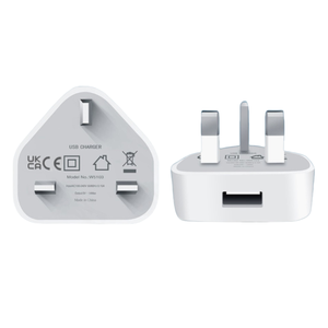 Chargeur mural USB UKCA CE avec prise UK, 5V 1A 5W, adaptateur secteur de voyage à port unique avec QC1.0 pour téléphone portable, tablette, montre - Product Image 3
