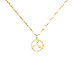 Collar con Colgante de Joyería de Semilla de Mostaza de Acero Inoxidable de Diseño Nuevo al por Mayor, Collares con Dije de Moda, Regalos para Parejas - Product Image 6
