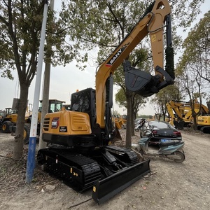 Excavatrice d'occasion de marque chinoise SANY SY60C Mini pelle de 6 tonnes SY35U SY60C SY75C SY95C en stock à vendre à Shanghai - Product Image 4