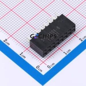 5-534206-8 Pin Socket Through hole Component (THT),P=2.54mm Connector 2.54mm 2.54mm Through Hole Double Row - Product Image 1