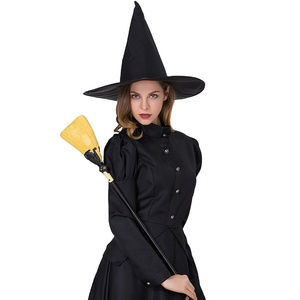 Nuevo Disfraz de Bruja Malvada para Mujer, Vestido Negro de Disfraz para Halloween, Cosplay y Fiestas - Product Image 4