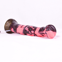 FAAK Dildo en silicone éjaculant, pénis fantaisie avec ventouse, jouet sexuel anal, jouet sexuel pour adultes pour femmes