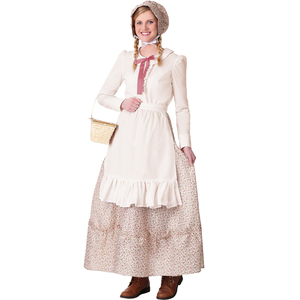 Disfraz <span class=keywords><strong>de</strong></span> dama para adultos Little House on the Prairie Girl Cosplay Fiesta <span class=keywords><strong>de</strong></span> Acción <span class=keywords><strong>de</strong></span> Gracias Conjunto <span class=keywords><strong>de</strong></span> disfraces - Product Image 6
