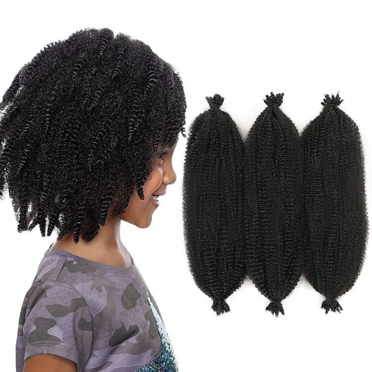 Julianna Christmas Hair Braider Girls Designer Kid Afro Braiding Princess Crochet Kids Hair Extensions For Kids