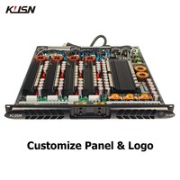 Amplificateur de Puissance Numérique Professionnel Classe D 4200W X4 Canaux 8 Ohms 1U Stéréo pour Subwoofer Haut de Gamme Grande Performance