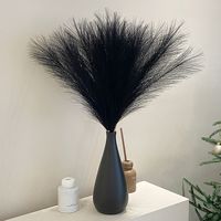 55cm artificielle pampa herbe nordique maison mariage décoration Simulation roseau herbe verdure produit pour sol Vase remplissage