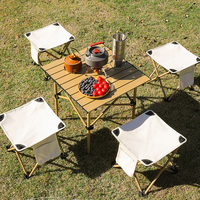 Chaise de camping pliable E-RIKE, portable, légère, pour pique-nique, randonnée, jardin, plage, pêche, avec logo personnalisé, pour l'extérieur