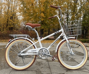 Vélo de route léger pour femmes de lycée pour les nouveaux étudiants Lady's City Ride avec pédale ordinaire et frein à disque fourche en acier - Product Image 6