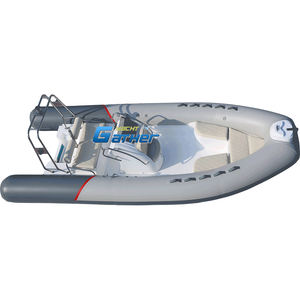 Rib520 E 1.2mm Pvc gonflable <span class=keywords><strong>en</strong></span> fibre <span class=keywords><strong>de</strong></span> verre bateau nervure bateau à vendre avec console centrale, arceau <span class=keywords><strong>en</strong></span> acier inoxydable et boucle <span class=keywords><strong>de</strong></span> ski - Product Image 5
