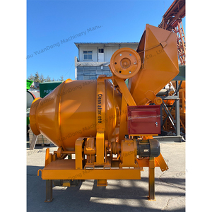 Điện diesel TRỘN BÊ TÔNG với trống lớn tự tải điện 500L bê tông trống Mixer - Product Image 1