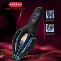 Herren Tentakelförmiger Penis-Vibrator Paar-Sexspielzeug mit 10 Vibrationsmodi 360° °   Stimulationswickel für Eichel, Klitoris und Brustwarzen