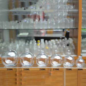 Fabricant de bouteilles sphériques vides de 60ml 2 oz en plastique PET en forme de boule avec vaporisateur à pompe - Product Image 6