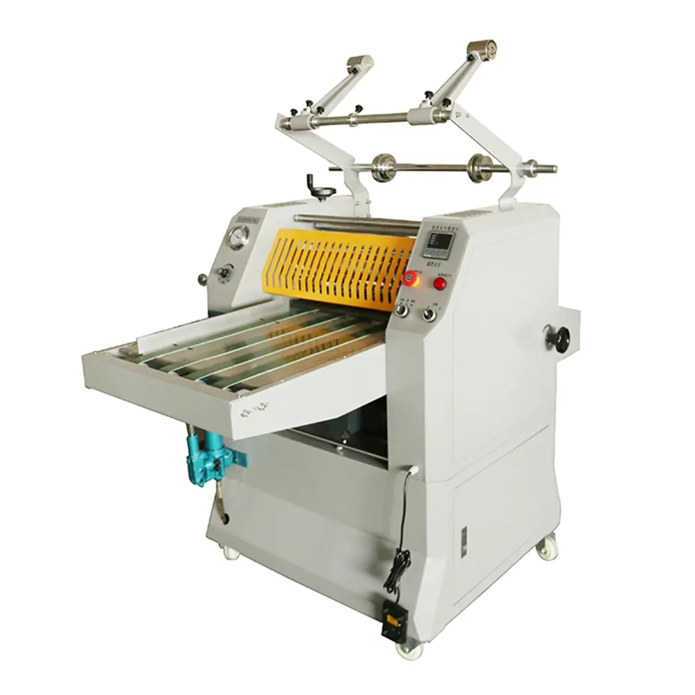 520mm High Pressure Hydraulic Paper Lamination Hot Roll Laminator Laminating Machines