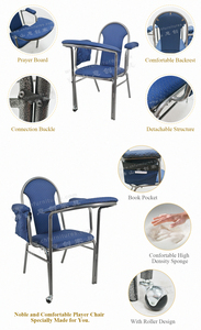 Chaise de prière islamique rembourrée en métal démontable pour personnes âgées, vente en gros - Product Image 6