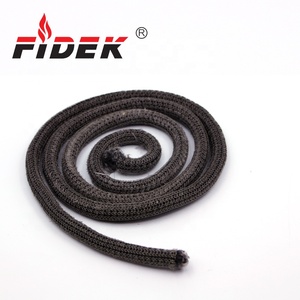 <span class=keywords><strong>FIDEK</strong></span> 玻璃纤维拉伸成型编织套管，表面光滑，适用于木炉门密封，可提供定制切割加工服务 - Product Image 4