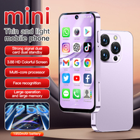 Q666 - Teléfono Inteligente 4G Pequeño, Octa Core, 4GB/64GB, Android, Pantalla IPS de 3.88 Pulgadas, 3G LTE, Mini Smartphone Global