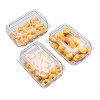 Boîte d'emballage transparente en plastique PET Modèle X342 pour gâteaux traditionnels, pâtisseries occidentales et pâtisseries à emporter